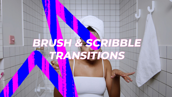 VideoHive Brush & Scribble Transitions