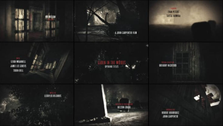 Videohive Cabin In The Woods – Horror Titles