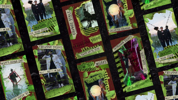 VideoHive Cardboard Stories