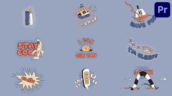 VideoHive Cartoon Doodle Titles for Premiere Pro
