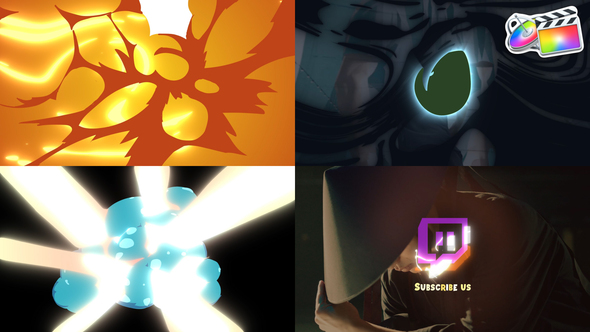 VideoHive Cartoon Explosion Logo Opener for FCPX