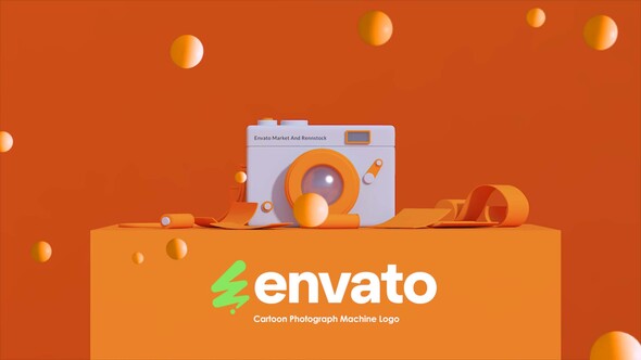 VideoHive Cartoon Photograph Machine Logo