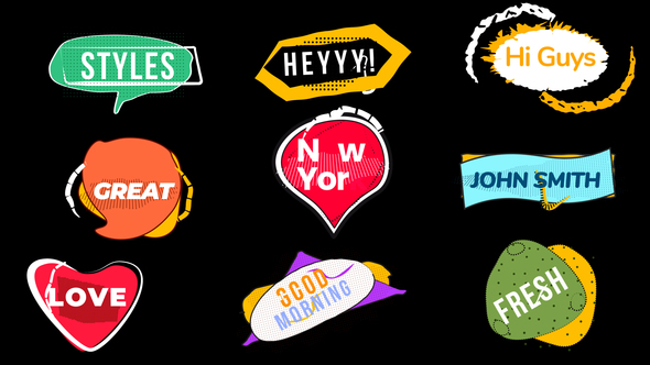 VideoHive Cartoon Titles