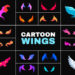 VideoHive Cartoon Wings for Premiere Pro 53963589