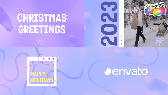 VideoHive Christmas And New Year Greetings for FCPX