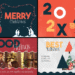 VideoHive Christmas Cartoon Typography Scenes | DaVinci Resolve 50039359