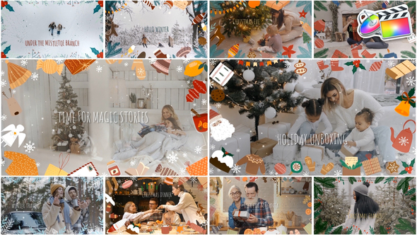 VideoHive Christmas Frames | FCPX