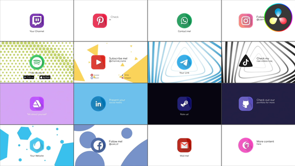VideoHive Clean Logo Reveals for DaVinci Resolve