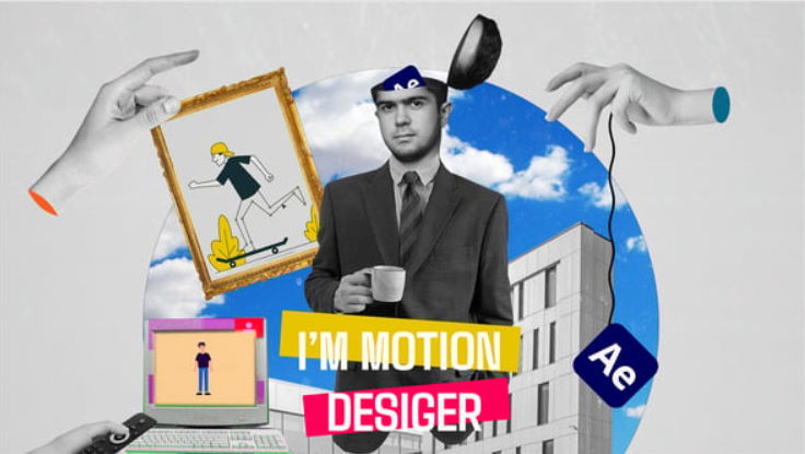Videohive Collage Portfolio Promo || MOGRT || Premiere Pro