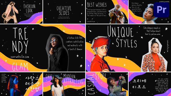VideoHive Colorful Creative Slides for Premiere Pro