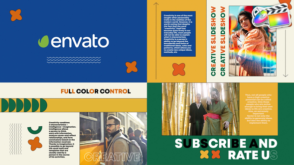VideoHive Colorful Creative Slideshow for FCPX