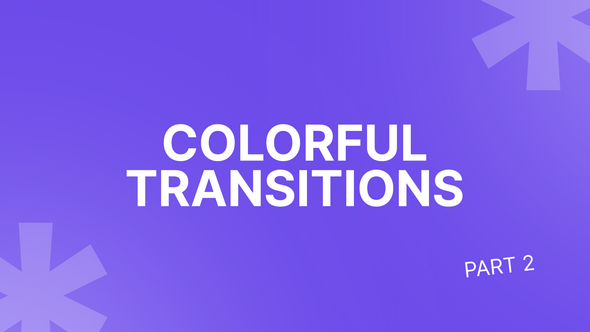 VideoHive Colorful Transitions Pt. 2 for Davinci Resolve