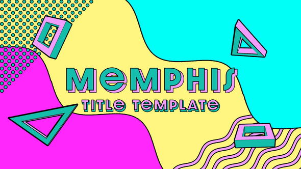 VideoHive Cool Memphis Titles