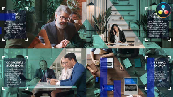 VideoHive Corporate & Business Slideshow for DaVinci Resolve