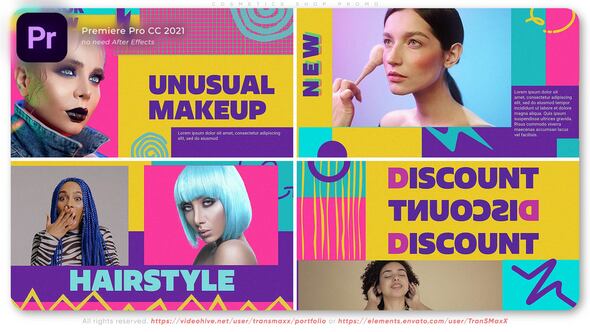 VideoHive Cosmetics Shop Promo