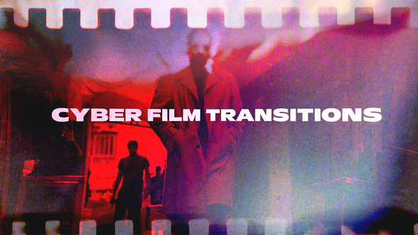 VideoHive Cyber FIlm Transitions | Premiere Pro