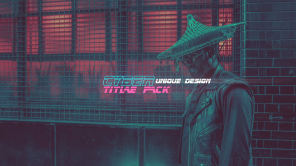 VideoHive Cyber Title Pack