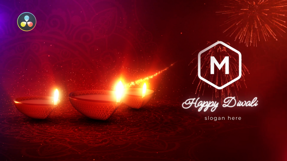 VideoHive Diwali Festival Logo Reveal