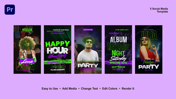 VideoHive DJ Party Instagram Stories