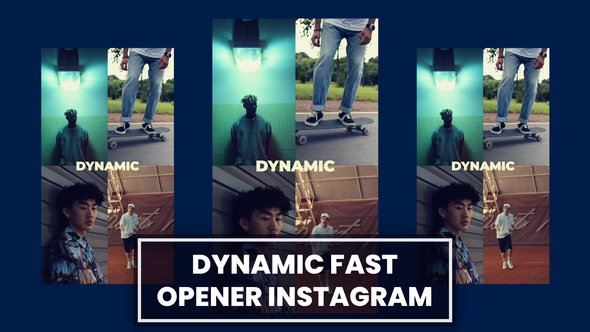 VideoHive Dynamic Instagram Opener MOGRT for Premier Pro