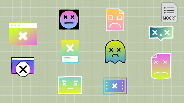 VideoHive Error Icon | MOGRT