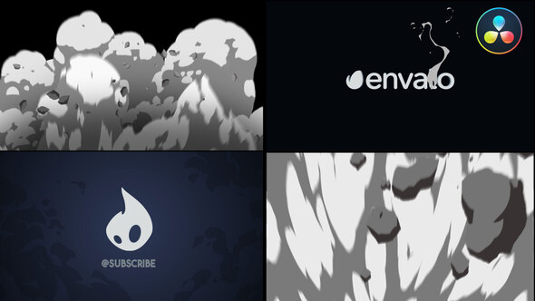 VideoHive Explosion Logo Opener [Davinci Resolve]