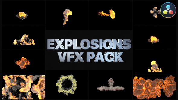 VideoHive Explosions Pack | DaVinci Resolve