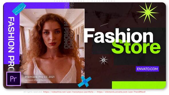 VideoHive Fashion Store – Flat Promo