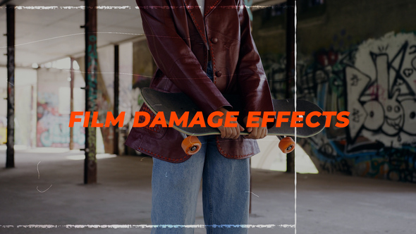 VideoHive Film Damage Effect