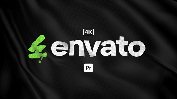 VideoHive Flag Logo Sting for Premiere Pro