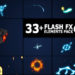 VideoHive Flash FX Elements Pack | DaVinci Resolve 43396106