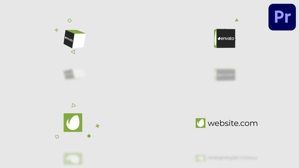 VideoHive Flat Logo for Premiere Pro