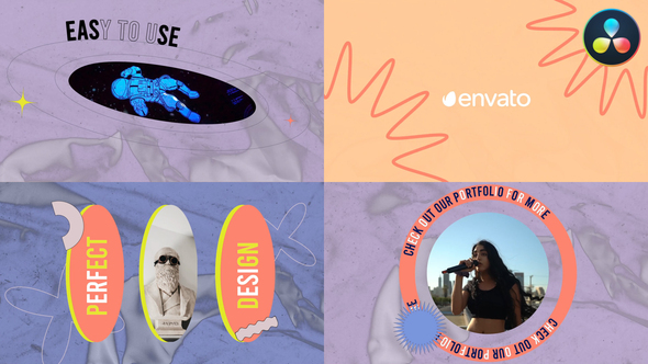 VideoHive Fun Design Slideshow for DaVinci Resolve
