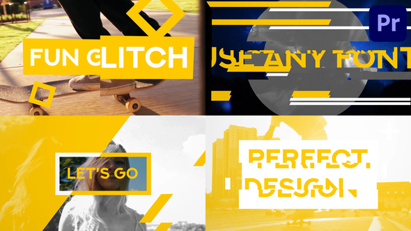 VideoHive Fun Glitch for Premiere Pro