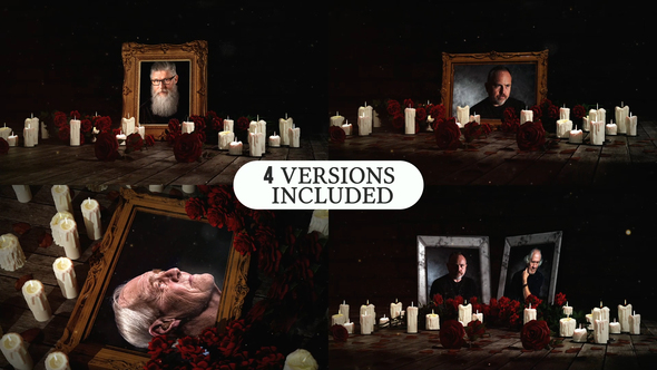 VideoHive Funeral Memorial Card Pack | MOGRT