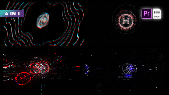 VideoHive Glitch Logo Pack