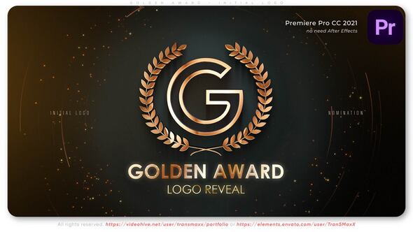VideoHive Golden Award – Initial Logo