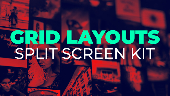 VideoHive Grid Layouts – Split Screen Kit