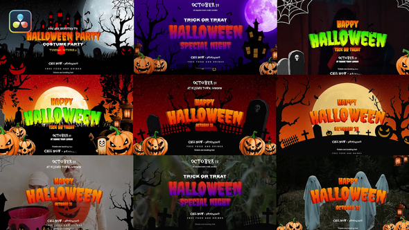 VideoHive Halloween Treat or Trick