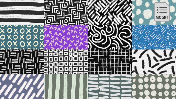 VideoHive Hand Drawn Background 2 | MOGRT