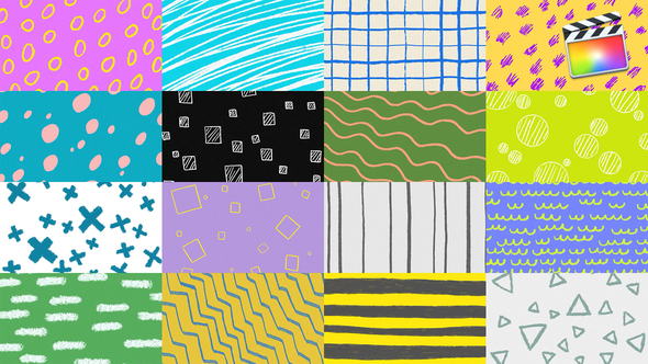 VideoHive Hand Drawn Background | Final Cut Pro