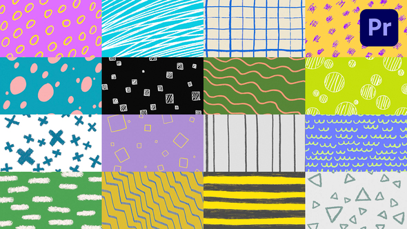 VideoHive Hand Drawn Background | Premiere Pro