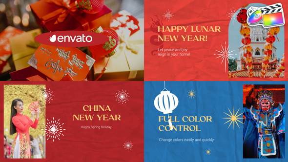 VideoHive Happy Lunar New Year Scenes for FCPX
