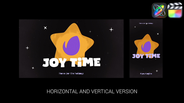 VideoHive Holiday Christmas Morphing Logo for FCPX