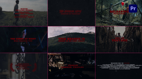 VideoHive Horror Trailer Minimal