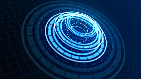 VideoHive HUD Logo Reveal