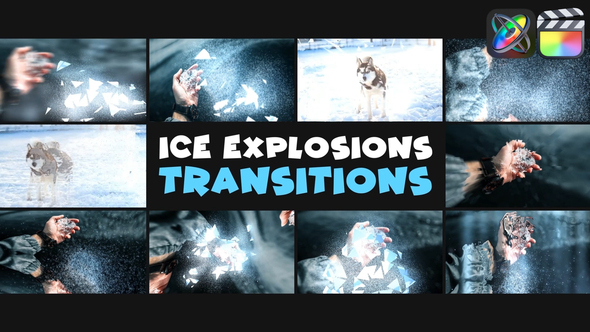 VideoHive Ice Explosions Transitions | FCPX