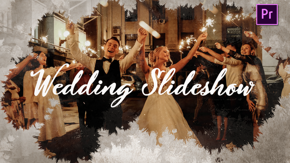 VideoHive Ink Wedding Slideshow I MOGRT