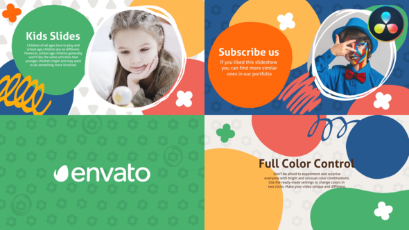 VideoHive Kids Scenes for DaVinci Resolve