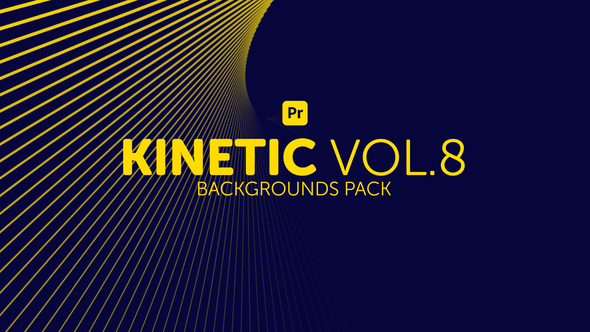 VideoHive Kinetic Backgrounds 8 for Premiere Pro